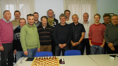 Erste Mannschaft hat den Wiederaufstieg geschafft! Aufstieg Gruppenbild