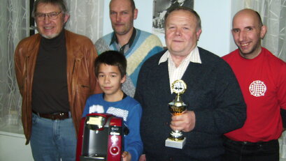 Alexander Günter gewinnt den Dreikönigs-Pokal 2016 Siegerehrung