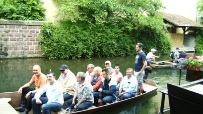 Jahresausflug ins Elsaß Bootsfahrt